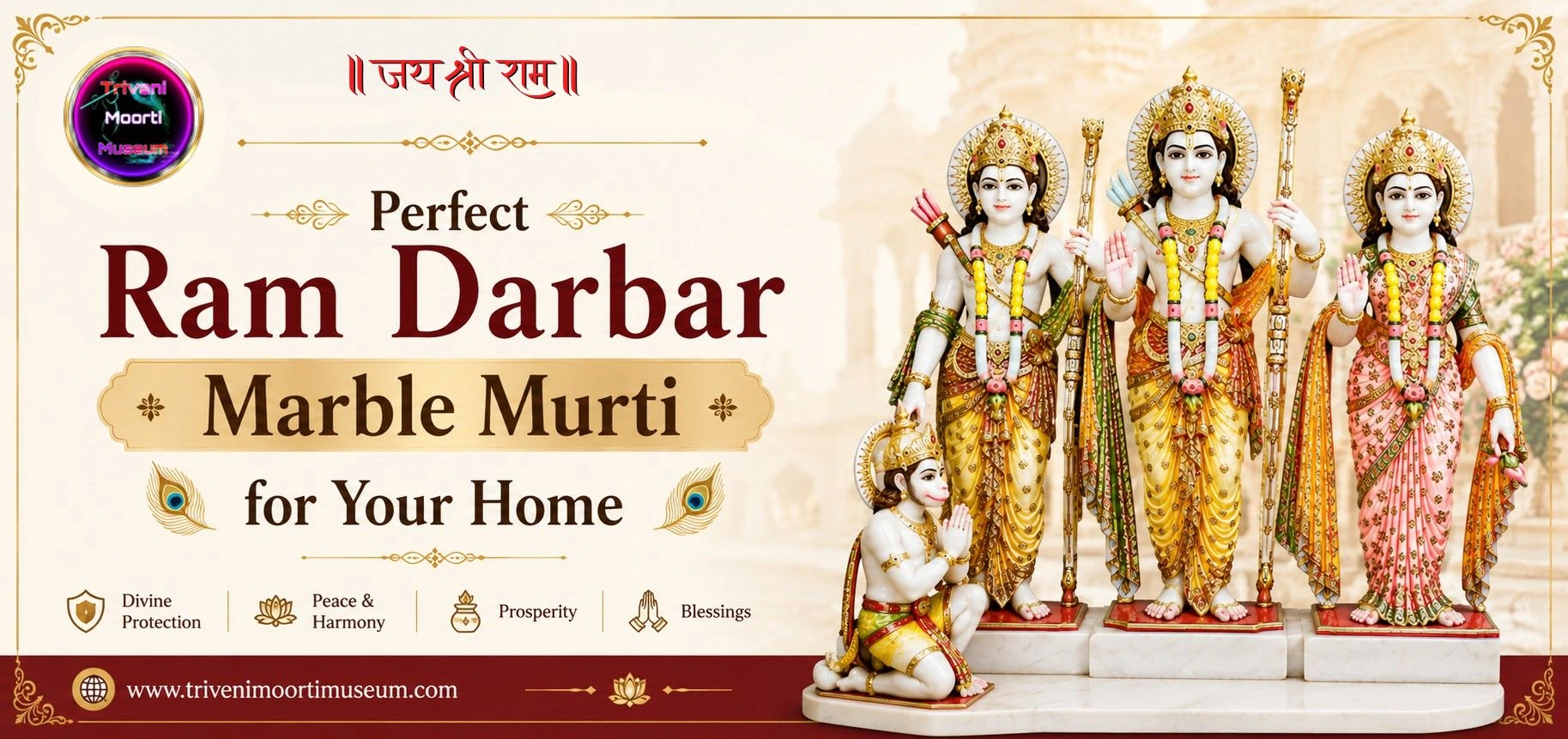 How to Choose the Perfect Ram Darbar Marble Murti for Your Home