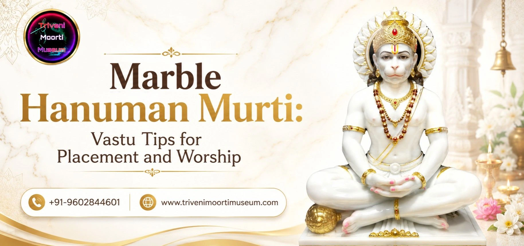 Marble Hanuman Murti: Vastu Tips for Placement and Worship