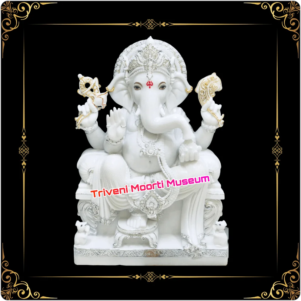 Marble Ganesh Murti