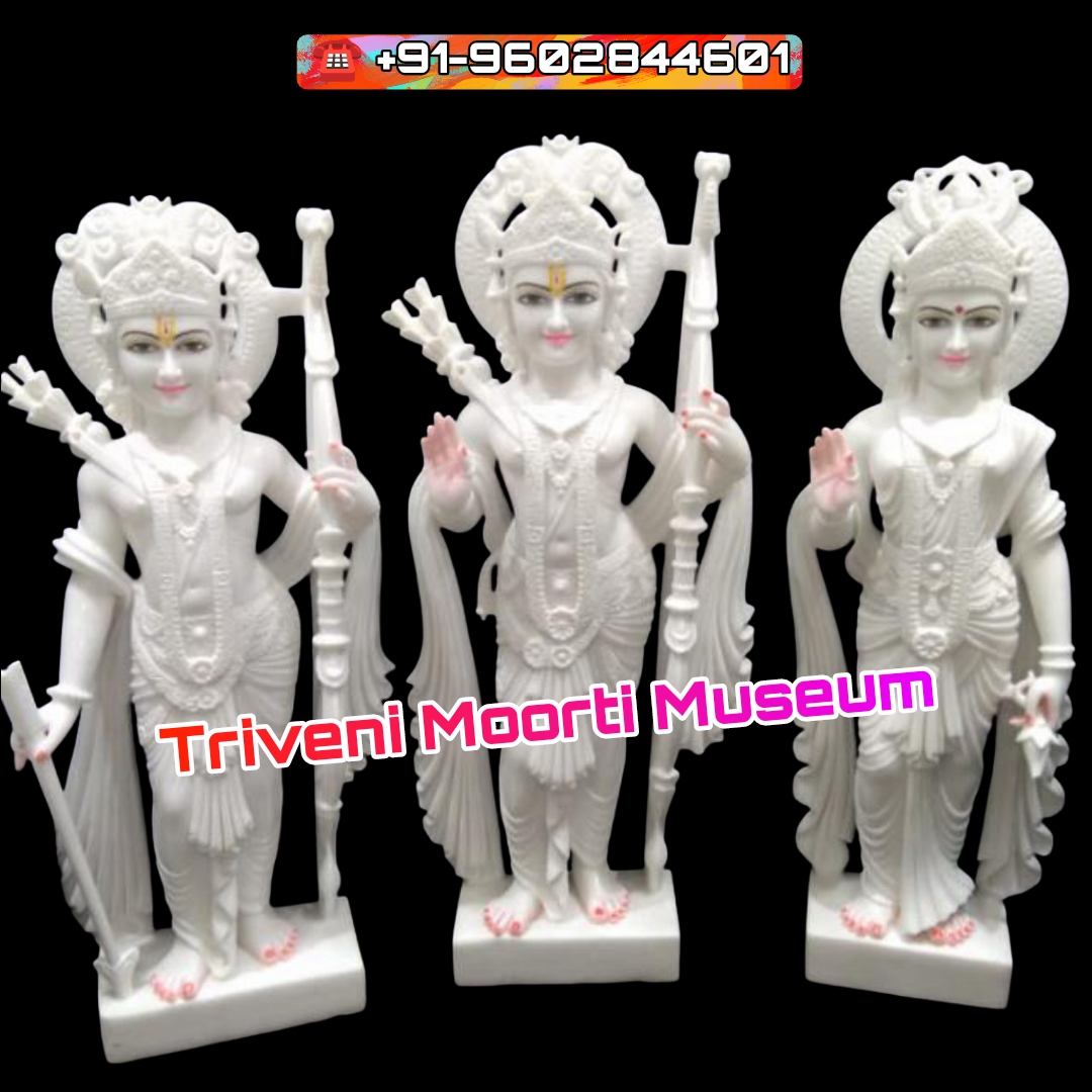 Ram Seeta Marble Moorti For Home and Temple